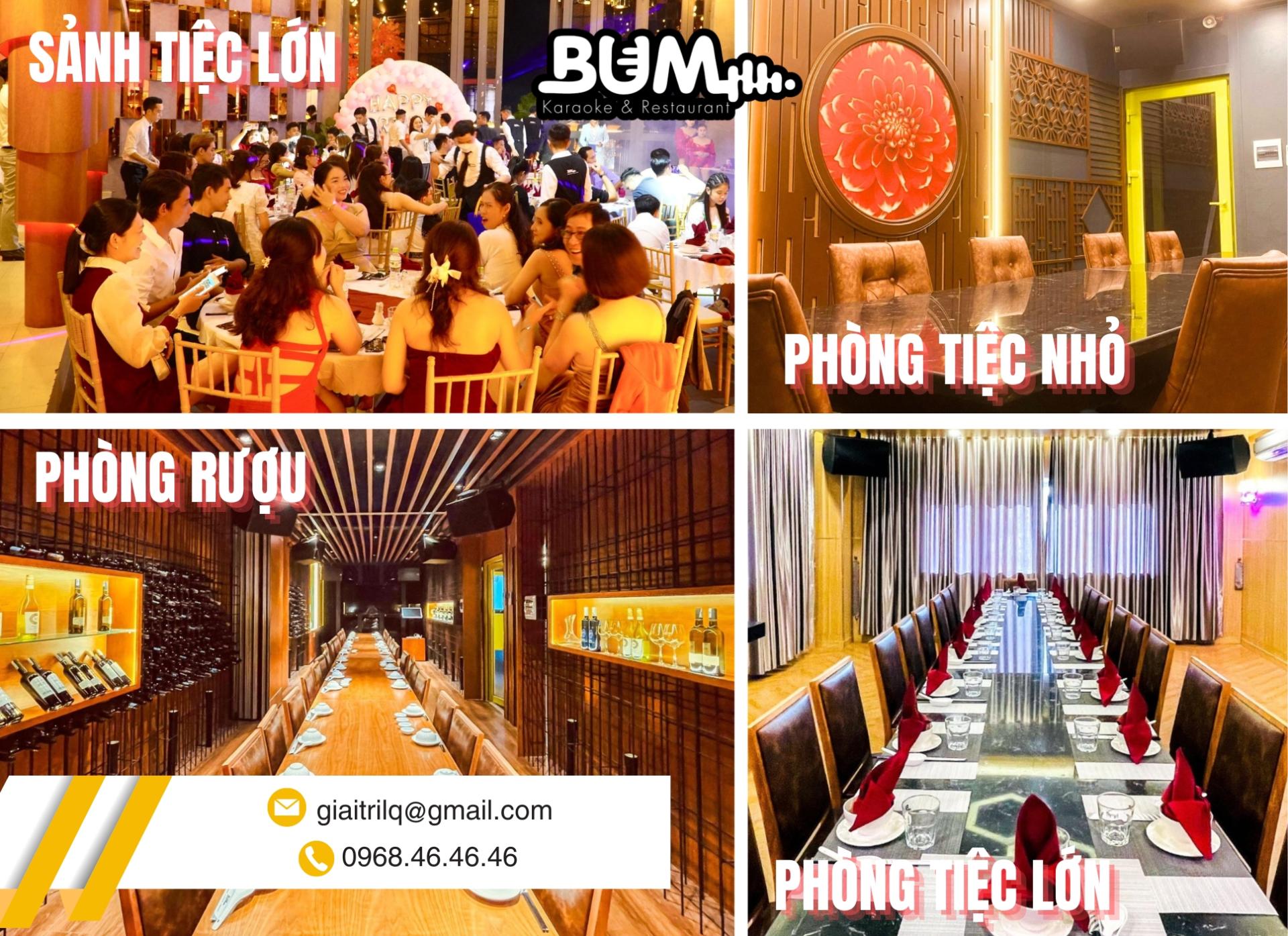 Không gian tổ chức tiệc sinh nhật tại BUM 